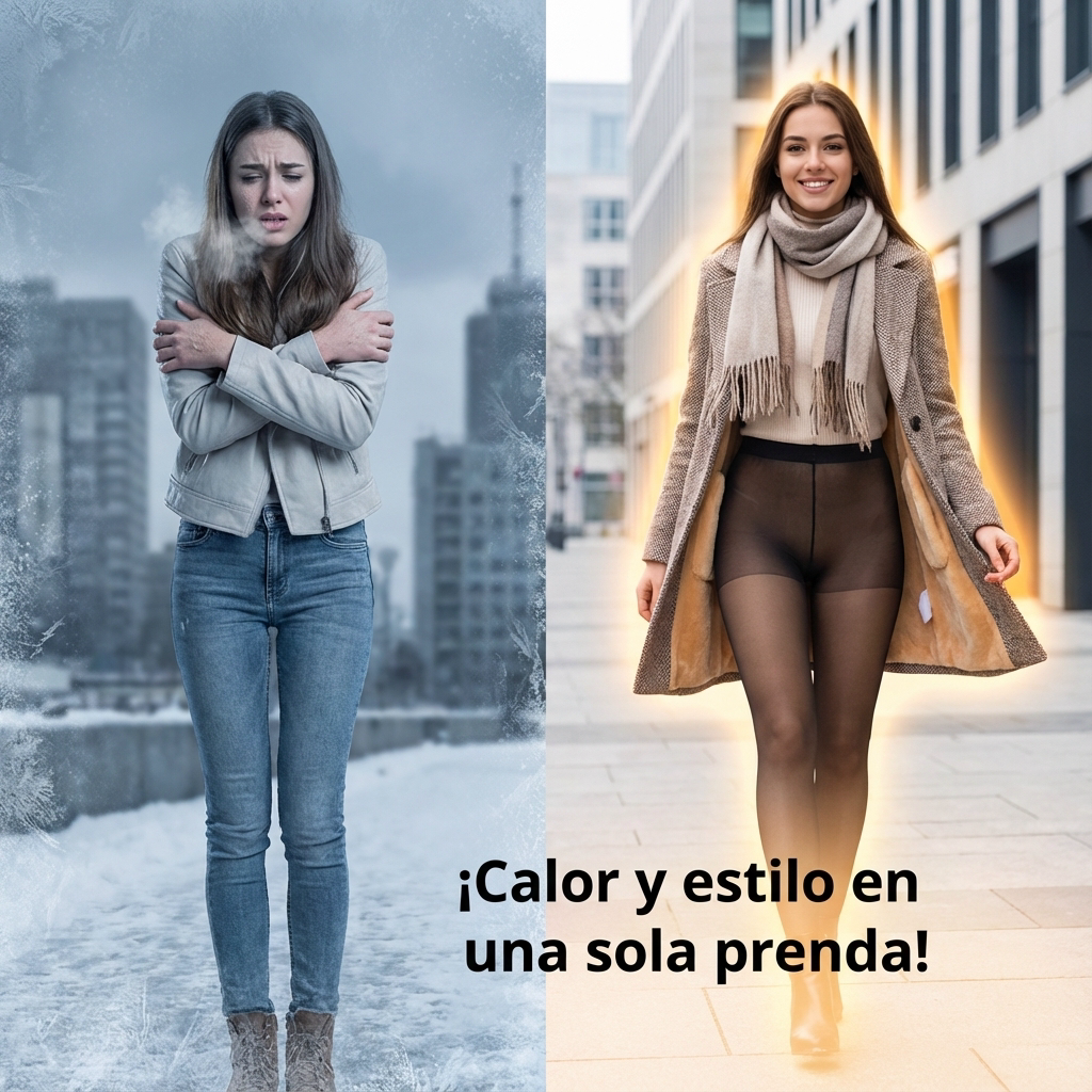 Panty Térmica Translúcida ❄️🔥Calor de Legging por solo tu mejor precio del invierno🔥