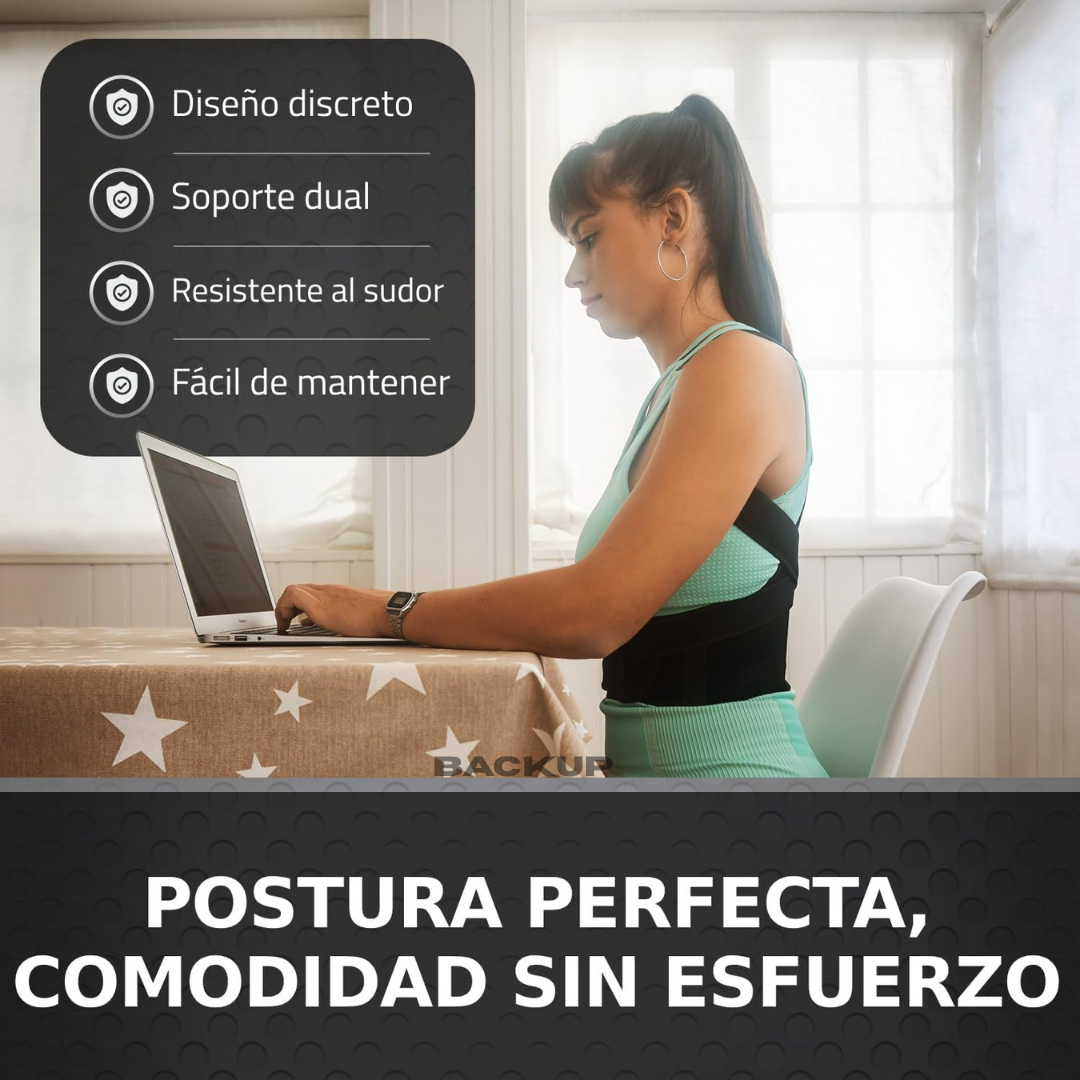 PosturePro™ Corrector de Postura Ergonómico Premium