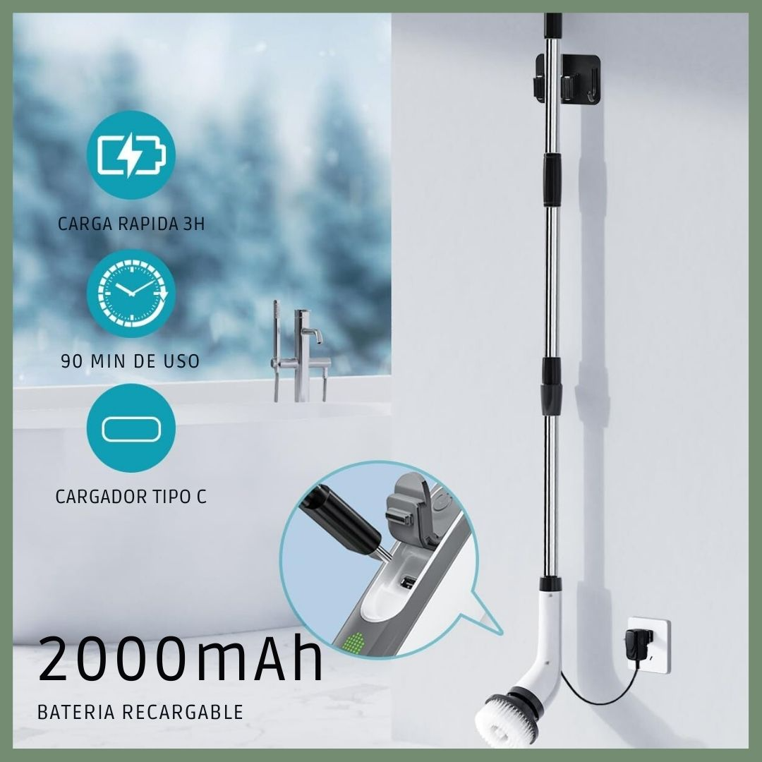 SpinClean™ 9 en 1 |   Cepillo Eléctrico Automático