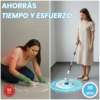 SpinClean™ 9 en 1 |   Cepillo Eléctrico Automático