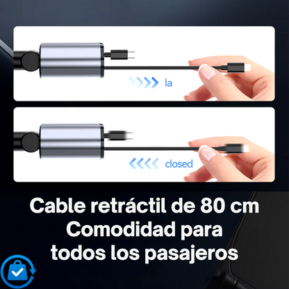 AutoVolt™ Cargador Coche iPhone & Android – Alta Calidad Premium®