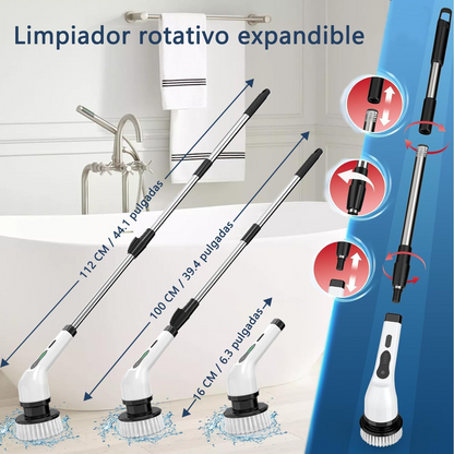 SpinClean™ 9 en 1 |   Cepillo Eléctrico Automático