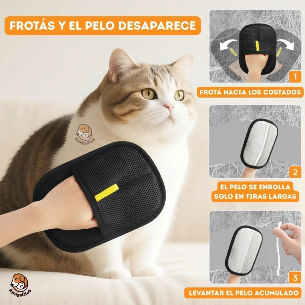 PetClean™ — Guante Quitapelos Ecológico