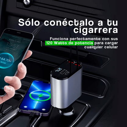 AutoVolt™ Cargador Coche iPhone & Android – Alta Calidad Premium®