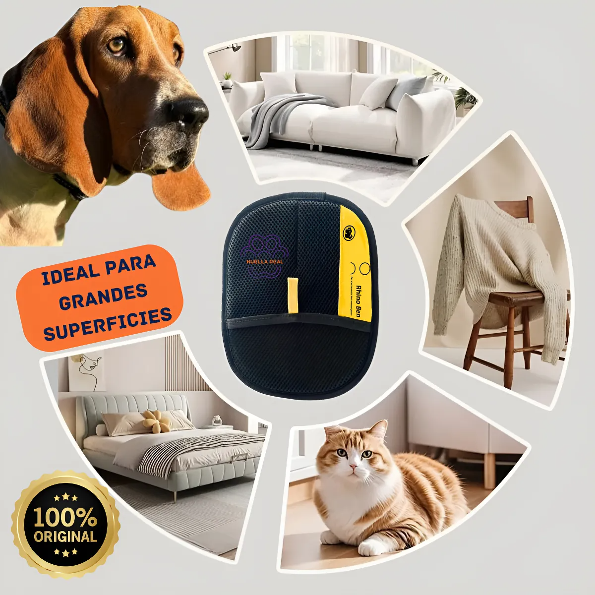 PetClean™ — Guante Quitapelos Ecológico