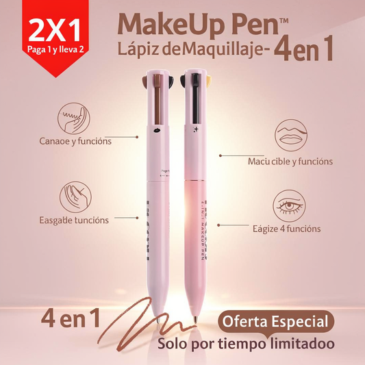 MakeUp Pen™ – Lápiz de Maquillaje 4 en 1   Oferta 2x1 – ¡El Más Solicitado!