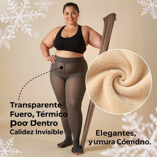 Panty Térmica Translúcida ❄️🔥Calor de Legging por solo tu mejor precio del invierno🔥