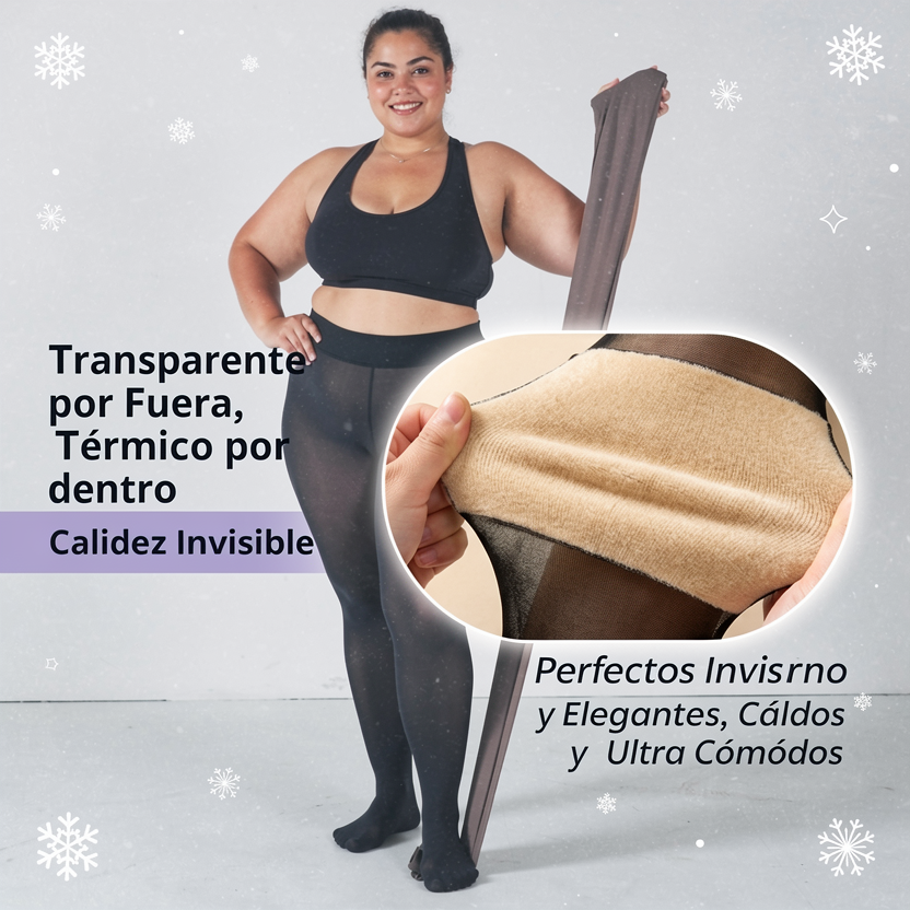 Panty Térmica Translúcida ❄️🔥Calor de Legging por solo tu mejor precio del invierno🔥