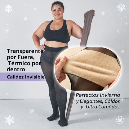 Panty Térmica Translúcida ❄️🔥Calor de Legging por solo tu mejor precio del invierno🔥