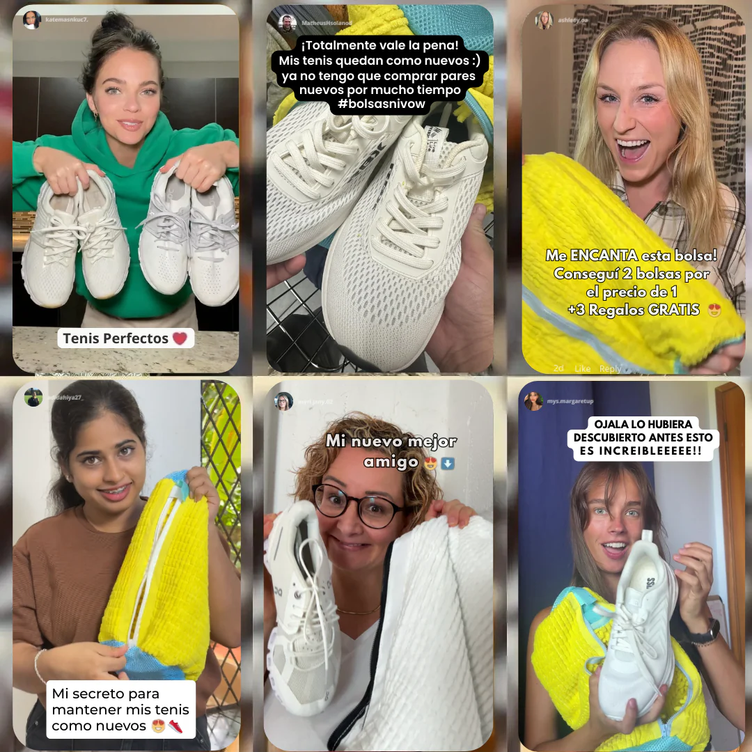 LavaZap® Bolsa para Lavar Todo Tipo de Zapatos