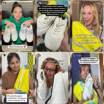 LavaZap® Bolsa para Lavar Todo Tipo de Zapatos